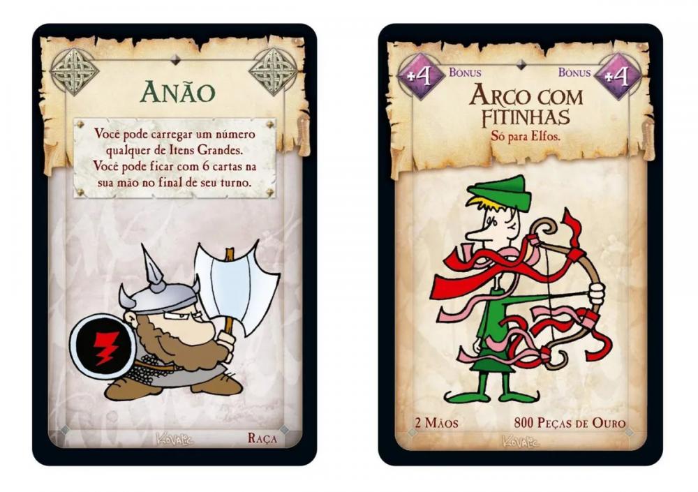 Jogo de Cartas - Munchkin - 3 a 5 Jogadores - Galápagos