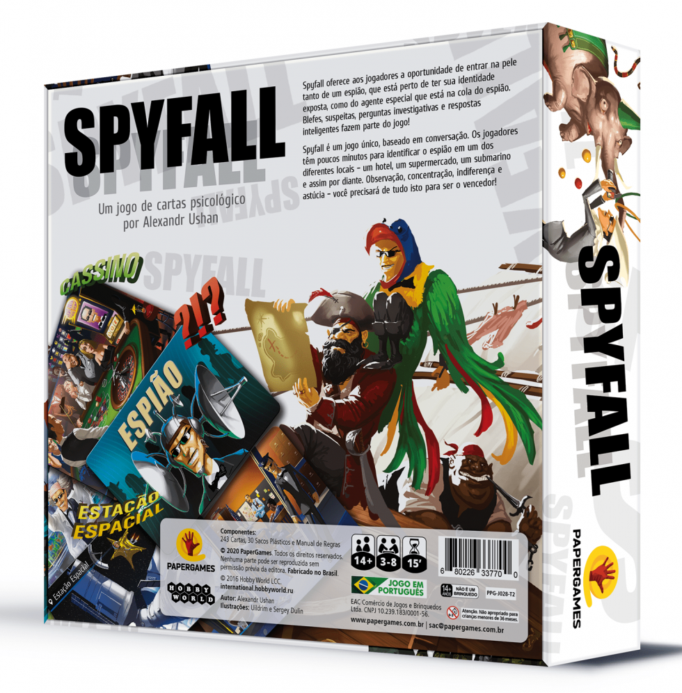 Spyfall  PaperGames