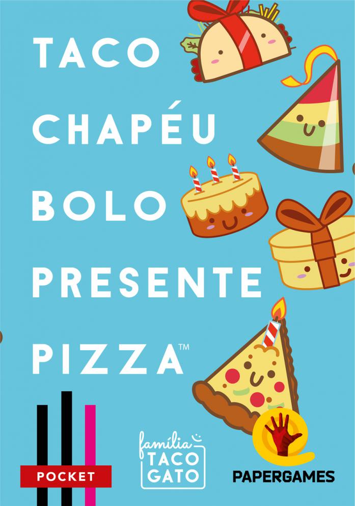 Taco Chapéu Bolo Presente Pizza