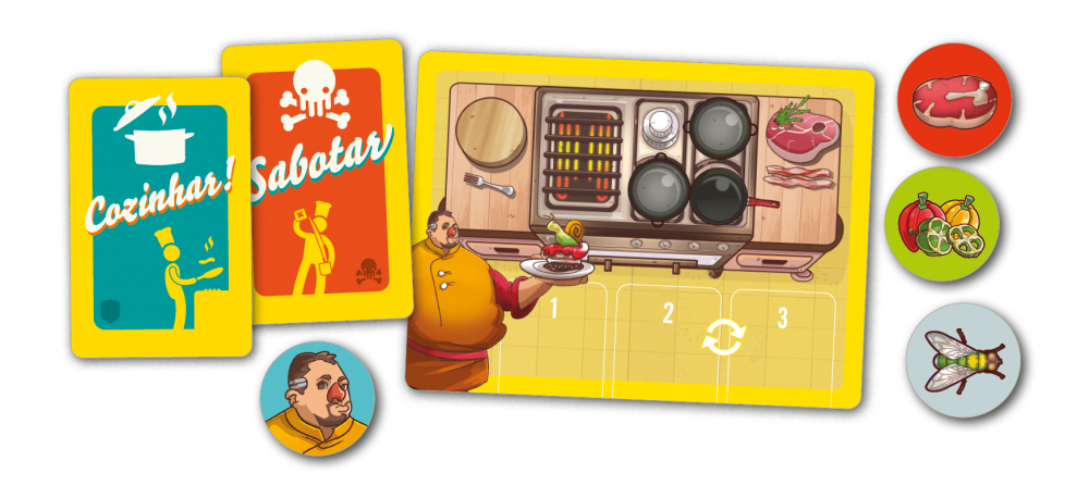 The Cook-Off: Um jogo de culinária e sabotagem - RPG & Board Games