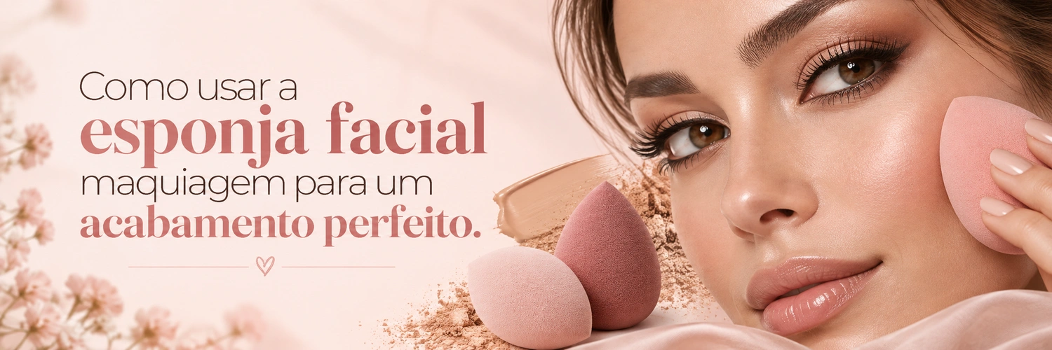 Como usar a esponja facial maquiagem para um acabamento perfeito