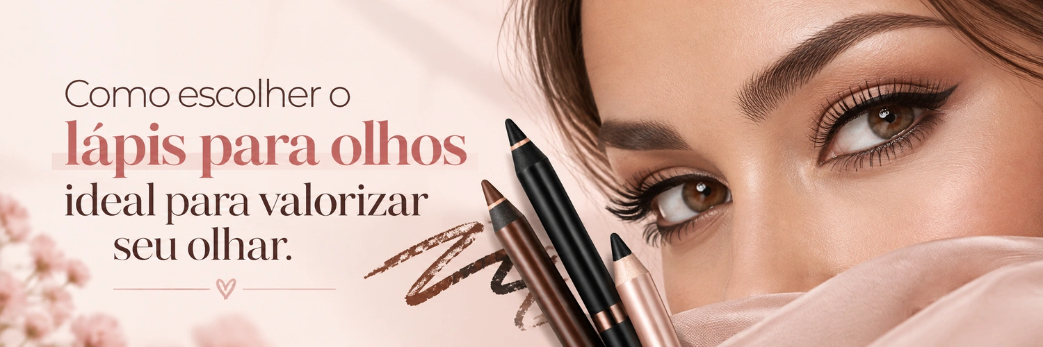 Como escolher o lápis para olhos ideal para valorizar seu olhar
