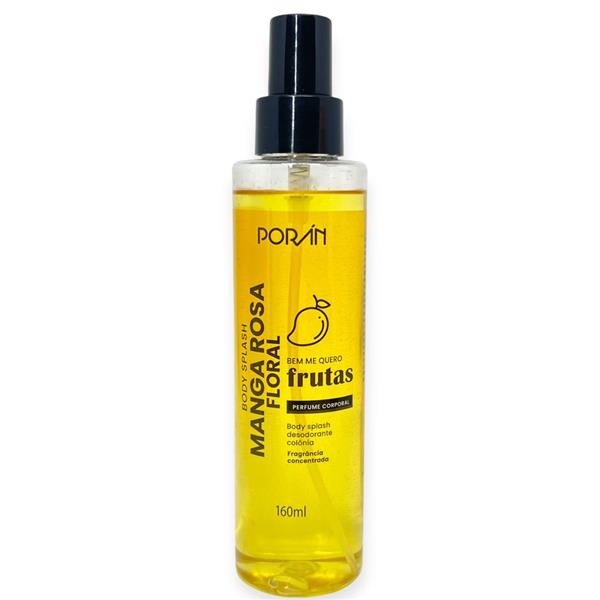 Body Splash Manga Rosa Floral Porán Cosméticos 160ml : PERFUMARIA