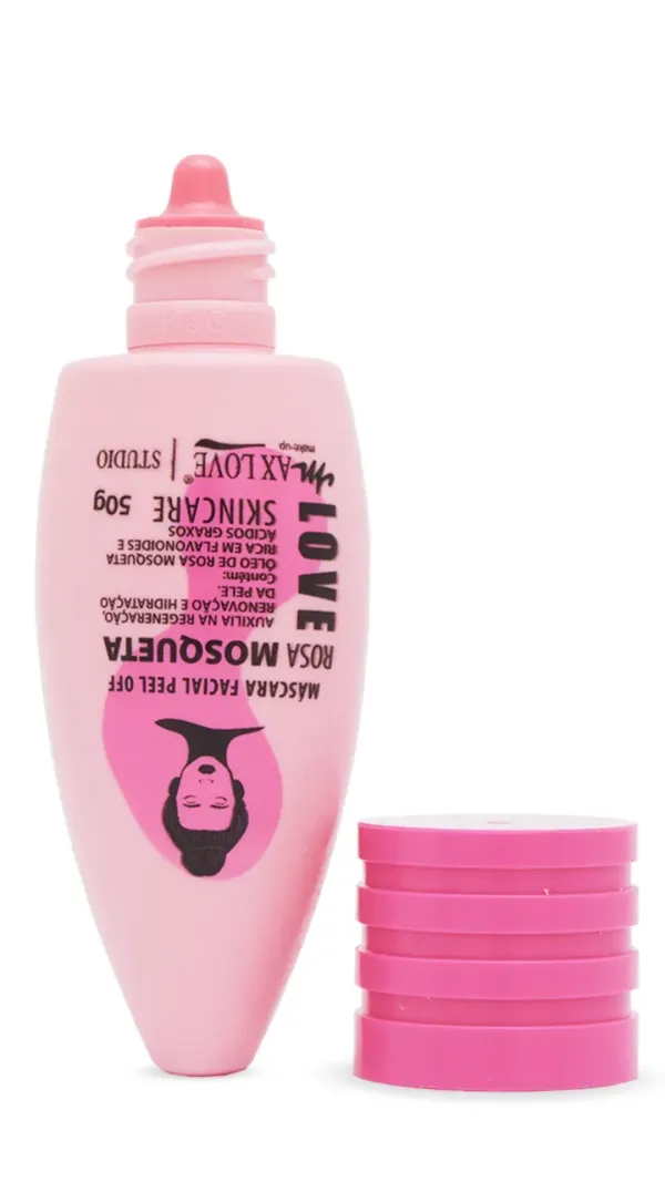 Máscara Facial Peel Off Rosa Mosqueta Max Love com 50g : MARCAS