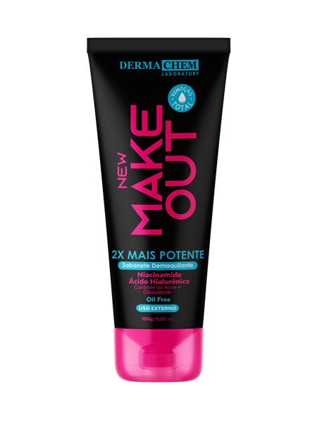Sabonete Demaquilante Dermachem 100ml - Eficaz