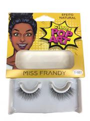 Cílios Pop Art Efeito Natural X-007 Miss Frandy
