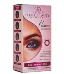 Henna Maior Acabamento para Sobrancelhas Phállebeauty Cosmetics