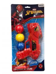 Lançador de Bolas Acerte o Alvo Lançando as Bolas Spider Man Marvel