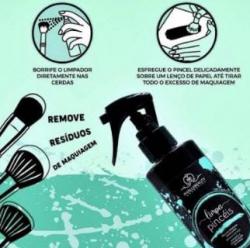 Limpa Makes Remove Resíduos de Maquiagem Phállebeauty Cosmetics 200ml