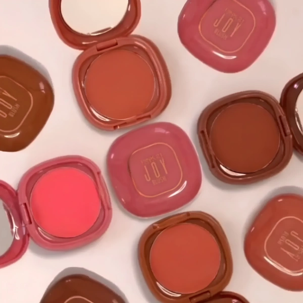 Blush compacto Joy com espelho - Pink 21