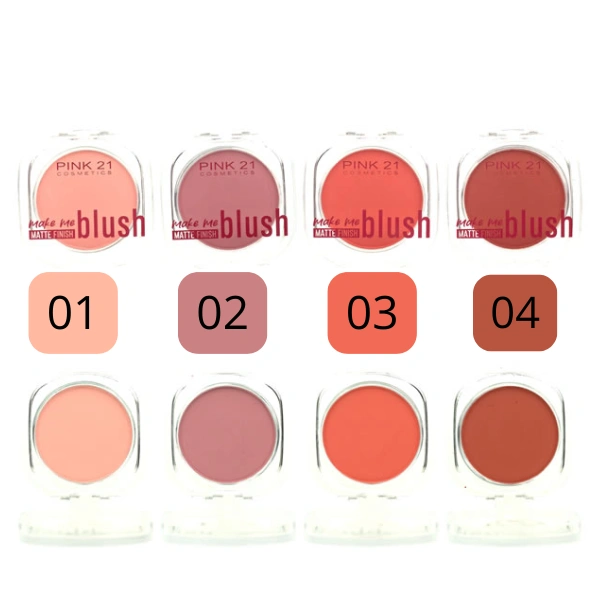Blush Make Me Matte Finish - Pink 21