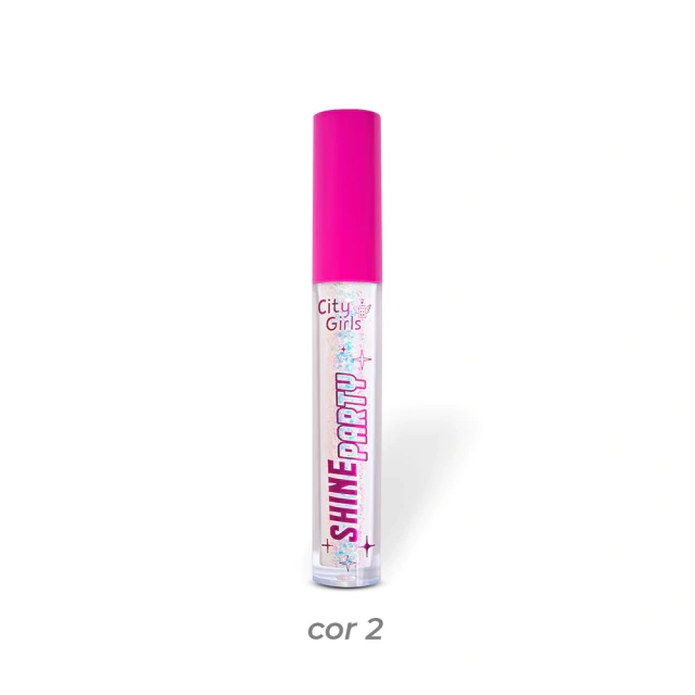 Sombra Líquida Flocada Cor 2 -Shine Party City Girls 4,6g