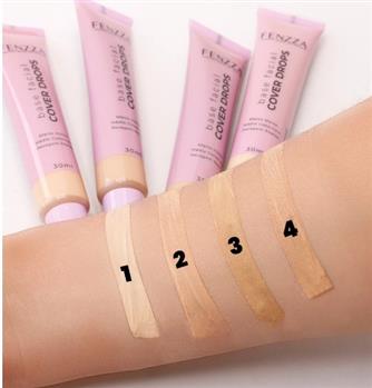 Base Facial Cover Drops Fenzza 30ml