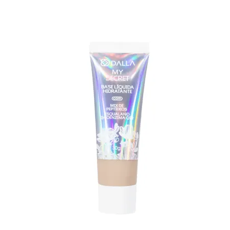 Base Líquida Hidratante My Secret Cor 01- Dalla Makeup 30g
