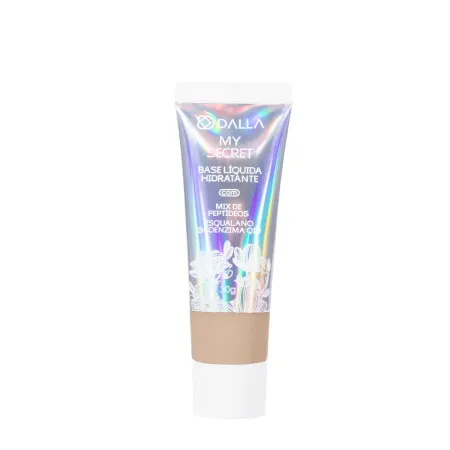 Base Líquida Hidratante My Secret Cor 02- Dalla Makeup 30g