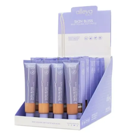 Base Líquida Soft Matte Skin Bliss 05 - 08 | Alleva