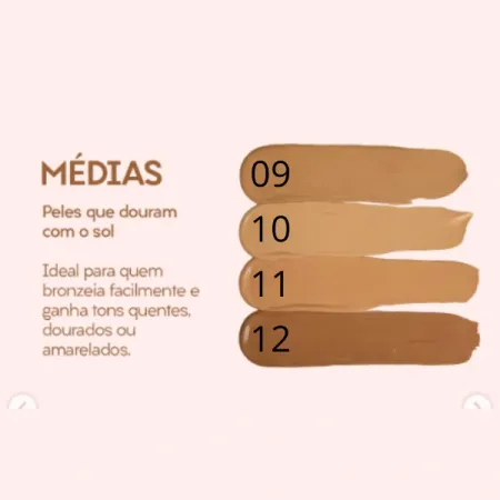 Base Líquida Soft Matte Skin Bliss 09 - 12 | Alleva