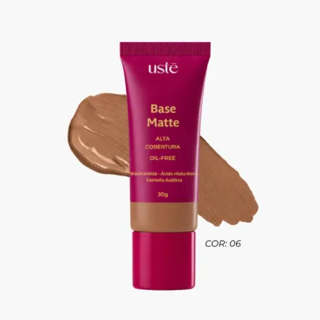 Base Matte Alta Cobertura Cor. 06- Uste 30g