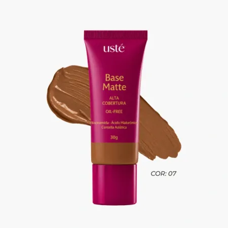Base Matte Alta Cobertura Cor. 07- Uste 30g