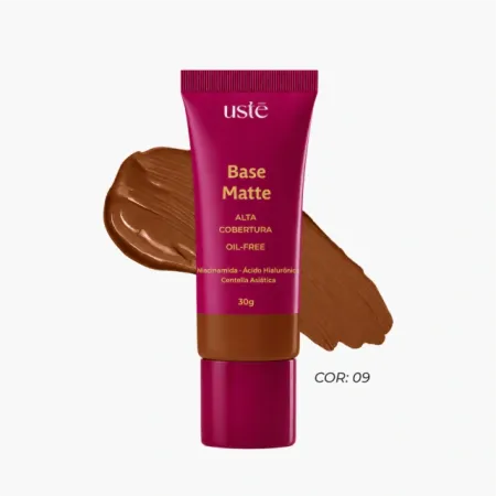Base Matte Alta Cobertura Cor. 09- Uste 30g