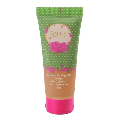 Base Vegana Oil Free Efeito Matte- Dalla Makeup 30g