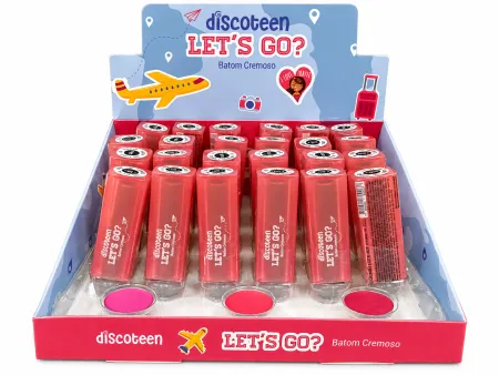 Batom Cremoso Let´s Go? - Discoteen