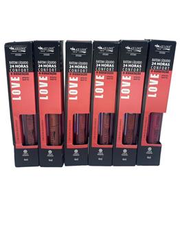 Batom Líquido Confort + Hidratação 24h Efeito Matte Max Love 4ml (740-745)
