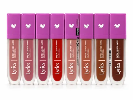 Batom Líquido Matte Alta Pigmentação- Lyrics Cosmetics