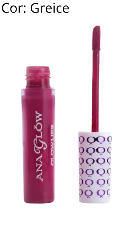 Batom Líquido Matte Glow Lips Ana Glow 4ml