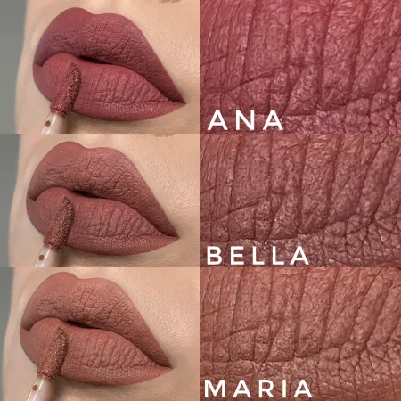 Batom Líquido Matte Glow Lips Ana Glow 4ml