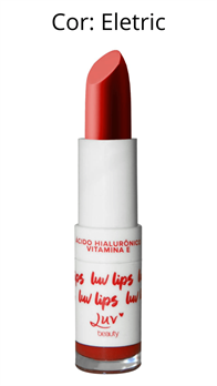 Batom LuvLips Cremoso- Luv Beauty