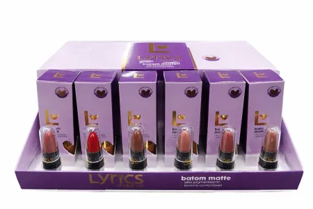 Batom Matte Lyrics Cosmetics 6g
