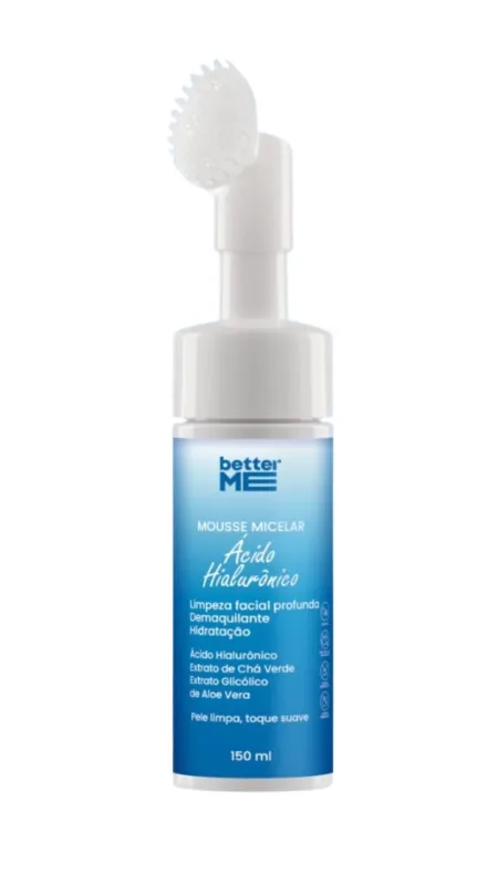 Mousse Micelar Ácido Hialurônico - Better Me 150 ml