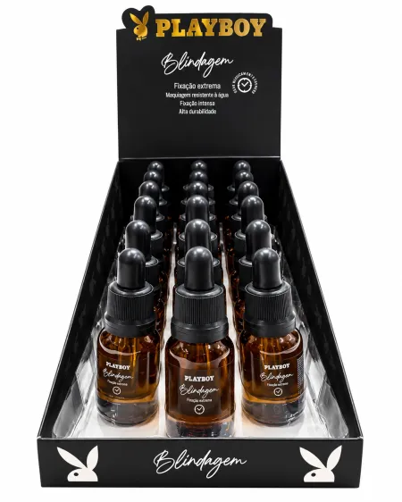 Blindagem Fixação Extrema Box C/18Unid- Playboy 15ml