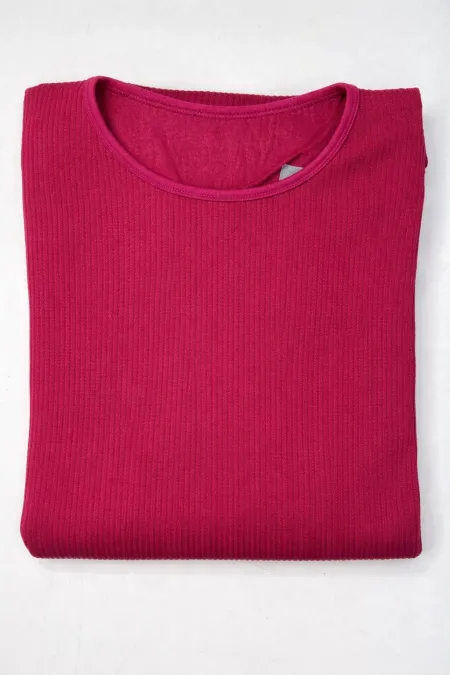 Blusa Térmica Canelada - Tam. U