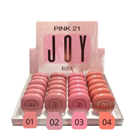 Blush Compacto Joy com Espelho - Pink 21