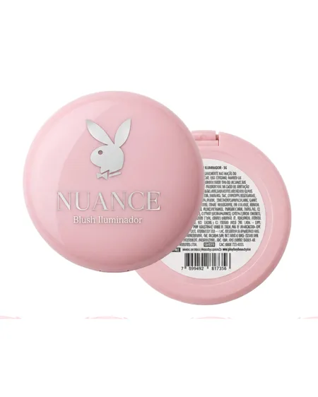Blush Iluminador Nuance Com Espelho- Playboy 5g