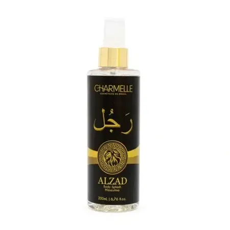 Body Splash Alzad (Masculino)- Charmelle Cosméticos 200ml