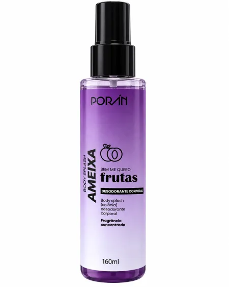 Body Splash Bem Me Quero Ameixa- Porán 160ml