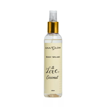Body Splash Coconut com brilho - Ana Glow 200ml