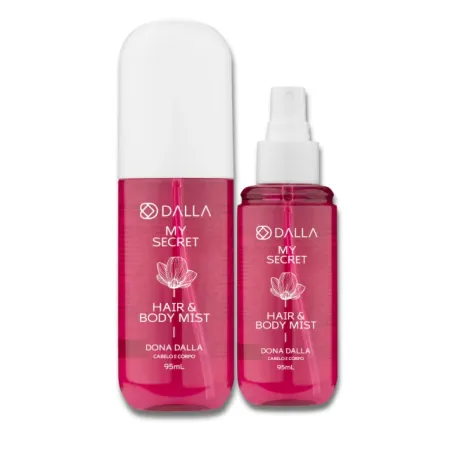 Body Splash Donna Dalla My Secret Cabelo e Corpo- Dalla Makeup 95ml