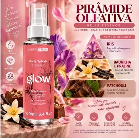 Body Splash Glow Belle Essence- Dermachem Laboratory 100ml