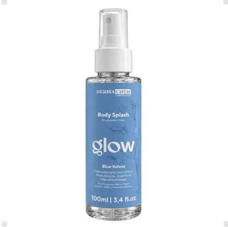Body Splash Glow Blue Velvet- Dermachem Laboratory 100ml