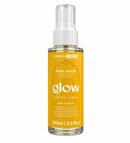 Body Splash Glow Gold Tropical- Dermachem Laboratory 100ml