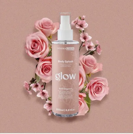 Body Splash Glow Rosé Elegante- Dermachem Laboratory 200ml