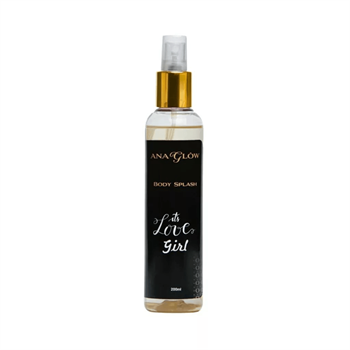Body Splash Love Girl com brilho - Ana Glow 200ml
