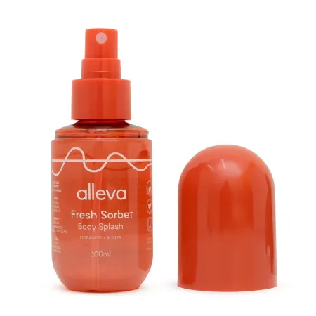 Body Splash Morango e Ameixa- Alleva 100ml
