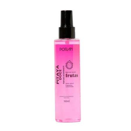 Body Splash Pitaya Doce- Porán Cosméticos 160ml