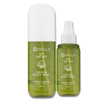 Body Splash Poised Essence My Secret Cabelo e Corpo- Dalla Makeup 95ml