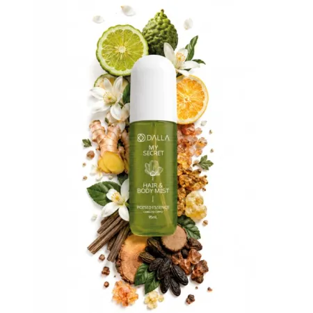 Body Splash Poised Essence My Secret Cabelo e Corpo- Dalla Makeup 95ml